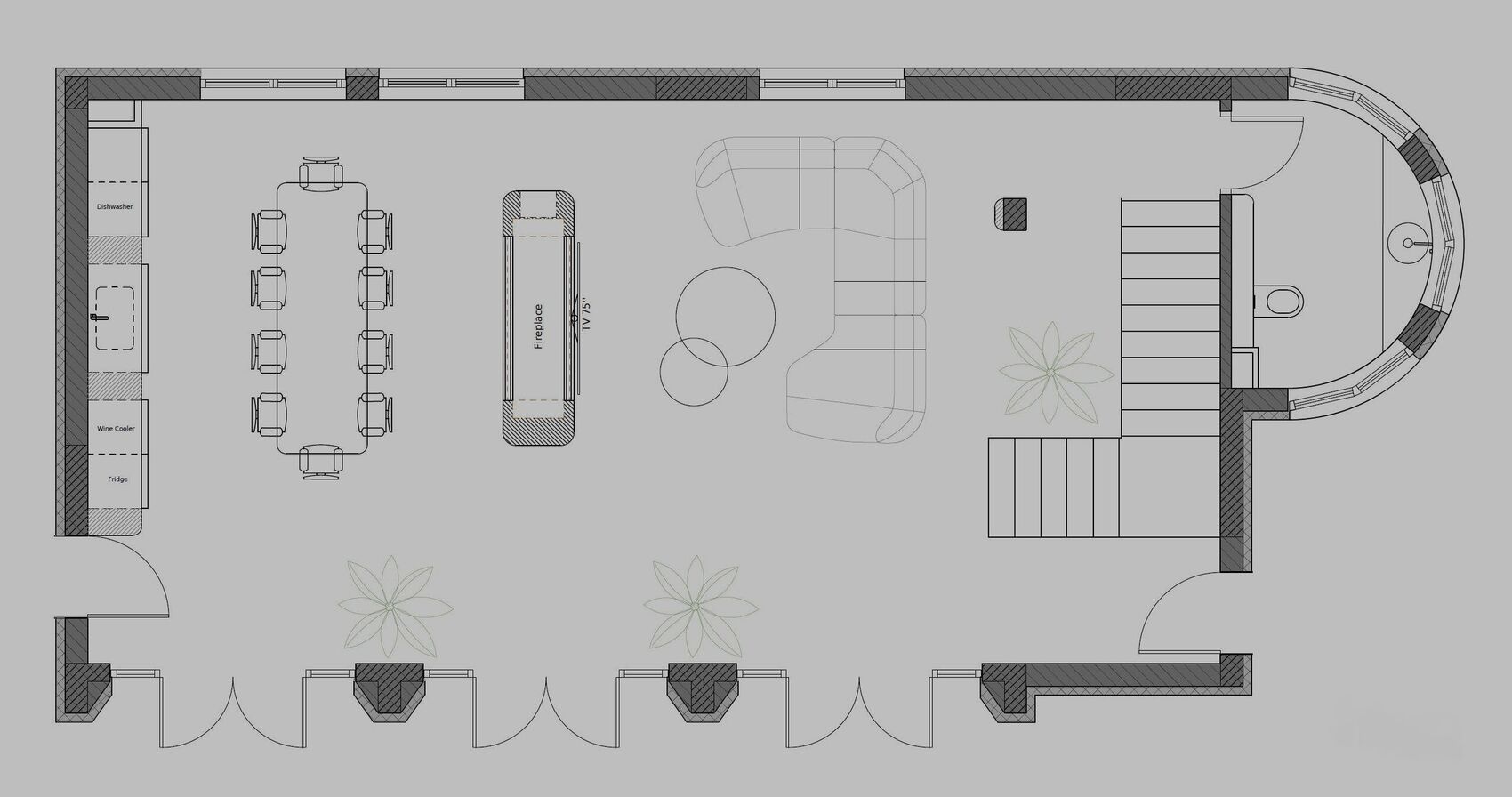 Floor plan of The Estate.