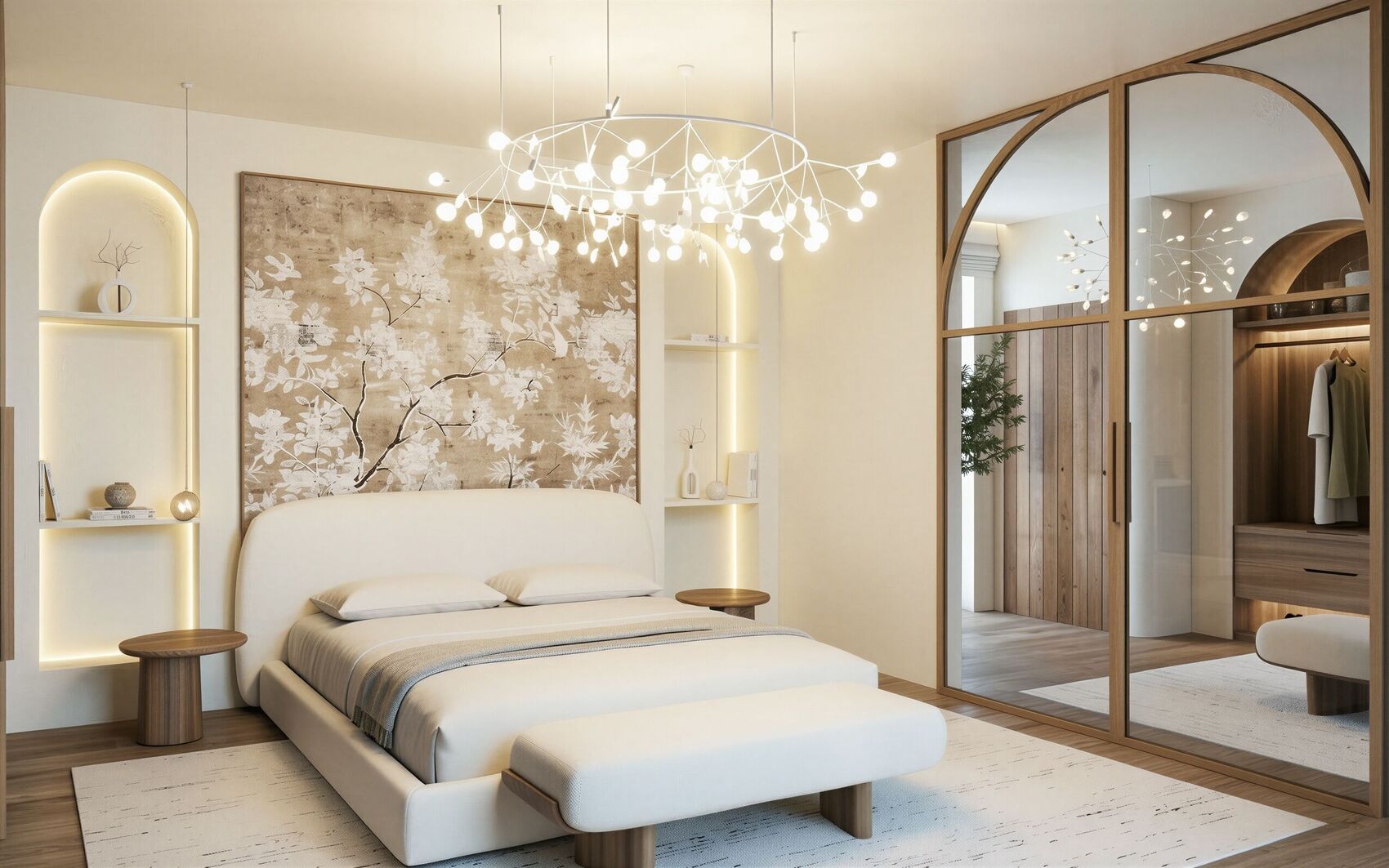 Another view of the master bedroom.